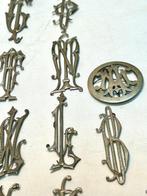 Antiche iniziali o fregi in argento - Beeldje - Antiche, Antiquités & Art, Antiquités | Argent & Or