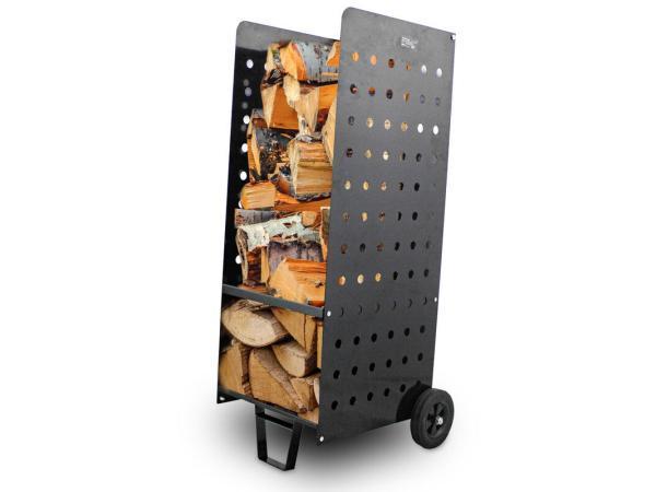 Veiling - Brandhoutkar - Transportkar tot 100 kg, Huis en Inrichting, Kachels, Nieuw