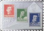 Niue. 1 Dollar 2018 History of Polish Stamps Proof Silver, Postzegels en Munten