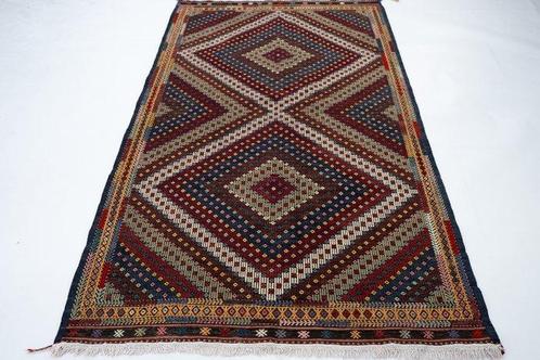 Usak - Kelim - 242 cm - 150 cm, Huis en Inrichting, Stoffering | Tapijten en Vloerkleden