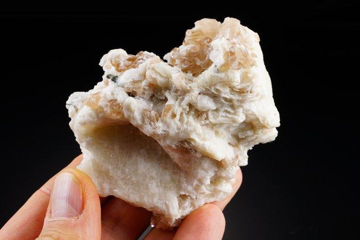 Topaas met Toermalijn en Albiet Veel beter in persoon. -, Verzamelen, Mineralen en Fossielen