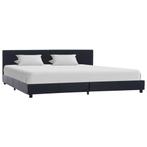 vidaXL Bedframe kunstleer zwart 180x200 cm, Huis en Inrichting, Slaapkamer | Bedden, Verzenden, Nieuw