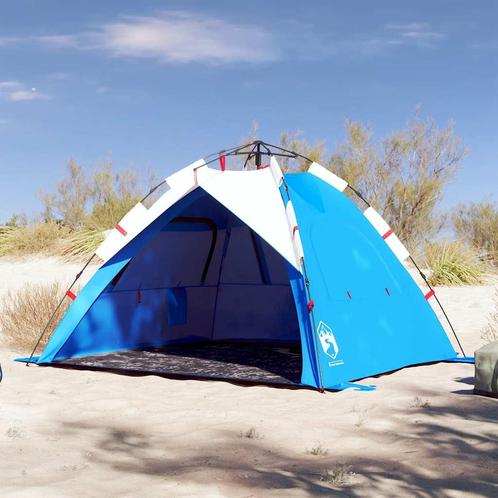 vidaXL Strandtent 3-persoons waterdicht snelontgrendeling, Caravans en Kamperen, Tenten, Nieuw, Verzenden