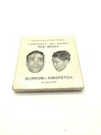 Box - 1965 - Cimelio Burruni rencontre Kingpetch le 23 avril, Verzamelen, Nieuw