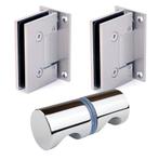 Douchedeur beslagset Porto Select 90o (instelbaar) tweezijdi, Verzenden, Nieuw