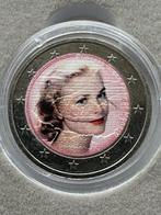 Monaco. 2 Euro ND Grace Kelly gekleurd in cassette (Zonder