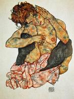 Egon Schiele - Donna accovacciata, 1917