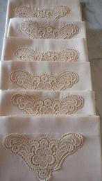 Handdoek (6) - 88 cm - 58 cm - Met kant macramè