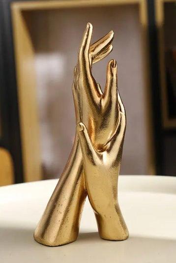 Figuur - Silent Touch – Scultura Dorata - Hars