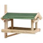 vidaXL Vogelvoeder 35x29,5x21 cm massief hout, Verzenden