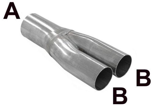 Y-stuk uitlaat div. Diameters, Auto-onderdelen, Uitlaatsystemen, Nieuw, Ophalen of Verzenden