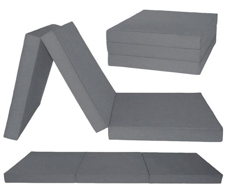 Compact opvouwbaar campingmatras 195x80x15 cm met draagta..., Huis en Inrichting, Slaapkamer | Matrassen en Bedbodems, Nieuw, Ophalen of Verzenden