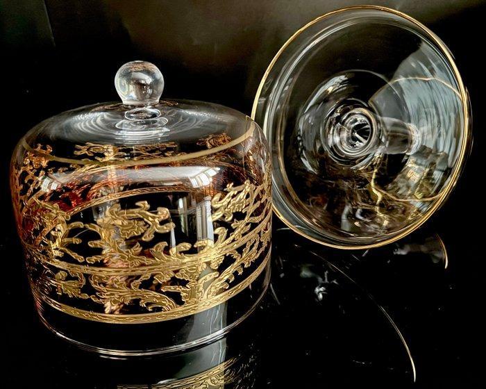 Antica cristalleria italiana - Taartstandaard (2) - Imperial, Antiek en Kunst, Antiek | Meubels | Tafels