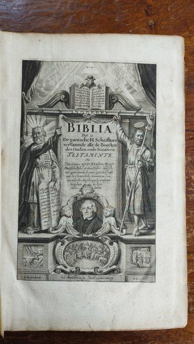 [PRINT-BIBLE / LUTHER-BIBLE] Biblia, Dat is, De Gantsche H., Antiek en Kunst, Antiek | Boeken en Manuscripten