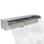 vidaXL Zwembadwaterval rechthoekig 45 cm roestvrij staal, Tuin en Terras, Verzenden, Nieuw