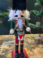 Statue, Notenkraker - 26 cm - Bois, Fourrure, Peinture, Antiek en Kunst