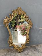 Spiegel - Hout - met latere spiegel, Antiek en Kunst