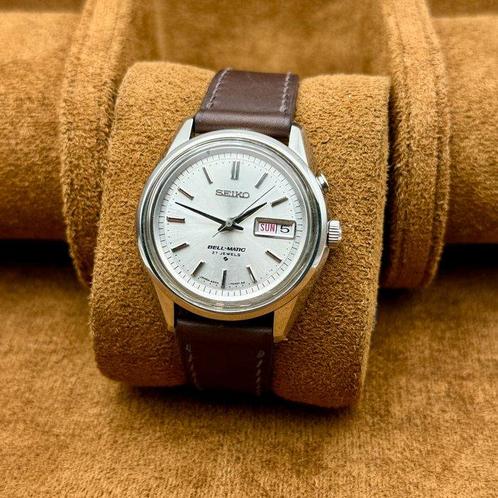 Seiko - Bell-Matic [Near-NOS]  – Hakuk – White Radiance -, Handtassen en Accessoires, Horloges | Antiek
