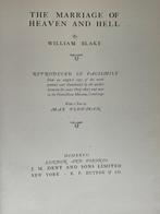 William Blake - The Marriage of Heaven and Hell - 1927, Antiek en Kunst