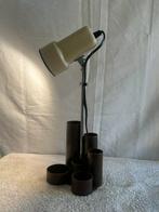 Lampe de bureau - Porte-stylo - Plastique, Acier - Lampe, Antiquités & Art