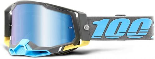 100% 2022 Racecraft 2 Trinidad Crossbril (Lens: Spiegel Blau, Motos, Accessoires | Autre, Enlèvement ou Envoi
