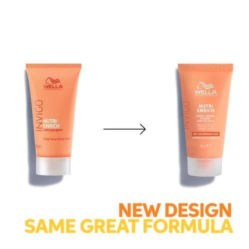 Wella Professionals Invigo Nutri-Enrich Deep Nourishing Mask, Handtassen en Accessoires, Uiterlijk | Haarverzorging, Nieuw, Verzenden