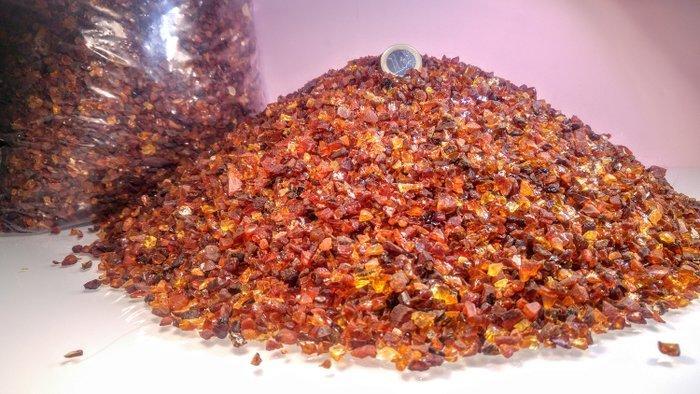 Grote partij 3,6 kg - Baltisch amber - Ruwe ruwe vorm -, Verzamelen, Dierenverzamelingen