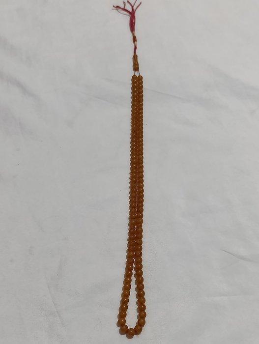 Rozenkrans - Amber - 1970-1980 - Zeldzame gebedskralen, Verzamelen, Dierenverzamelingen