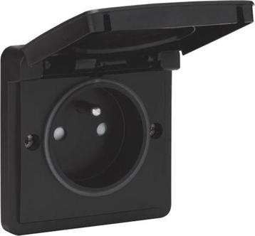 Niko Hydro, spuitwaterdicht stopcontact opbouw 16 A/250 Vac beschikbaar voor biedingen