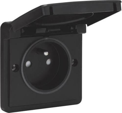 Niko Hydro, spuitwaterdicht stopcontact opbouw 16 A/250 Vac, Doe-het-zelf en Bouw, Elektriciteit en Kabels, Verzenden