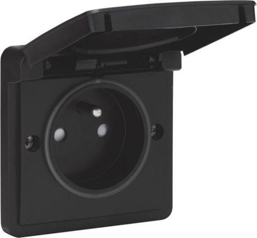 Niko Hydro, spuitwaterdicht stopcontact opbouw 16 A/250 Vac, Doe-het-zelf en Bouw, Elektriciteit en Kabels, Verzenden
