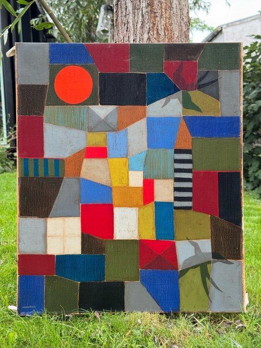 Jean Oosterlynck (1915-1996) - Vrije vogels en een klank, Antiek en Kunst, Kunst | Schilderijen | Modern