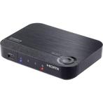 SpeaKa 2 + 1 poorten - HDMI-switch - extra USB-C-ingang UHD, Bricolage & Construction, Électricité & Câbles, Verzenden