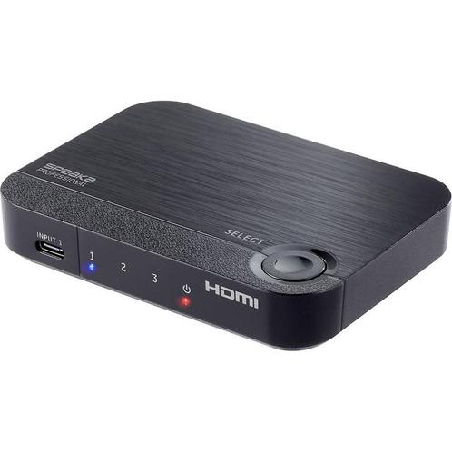 SpeaKa 2 + 1 poorten - HDMI-switch - extra USB-C-ingang UHD, Bricolage & Construction, Électricité & Câbles, Envoi