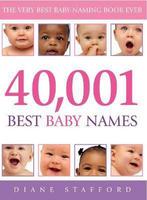 40001 Best Baby Names 9780091900007, Verzenden, Diane Stafford
