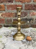 Kandelaar - Messing - schijfkandelaar, Heemskerk