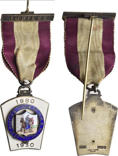 Freimaurer Großbritannien (MuntenenBankbiljetten-Penningen), Postzegels en Munten, Penningen en Medailles, Verzenden