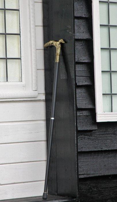 Wandelstok - metaal alu, Antiquités & Art, Art | Objets design