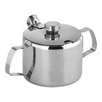 Suikerpot | RVS | Gepolijst | 0.3L | Ø90x80(h)mm EMGA, Verzenden, Nieuw in verpakking