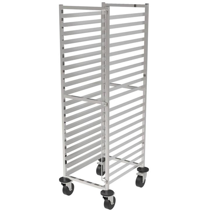Regaalwagen | RVS | 12 Etages (EN600x400) | Wielen (Geremd), Zakelijke goederen, Horeca | Keukenapparatuur, Nieuw in verpakking