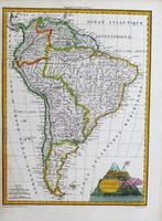 Zuid-Amerika, Kaart - Zuid-Amerika / Argentinië / Chili /