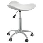 vidaXL Chaise pivotante de salle Ã  manger Blanc, Maison & Meubles, Chaises, Verzenden, Neuf