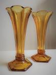 Charles Graffart - Val Saint Lambert - Paire de vases Luxval