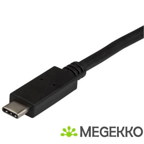 StarTech.com USB31AC50CM 0.5m USB A USB C Zwart USB-kabel, Computers en Software, Overige Computers en Software, Nieuw, Verzenden