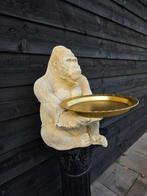 Statue, Large Gorilla with Tray - 51 cm - mgo - 2025