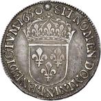 France. Louis XIV (1643-1715). Demi-écu à la mèche longue