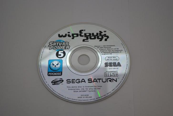 Demo Disc Wipeout 2097 (Saturn DISC), Games en Spelcomputers, Games | Sega