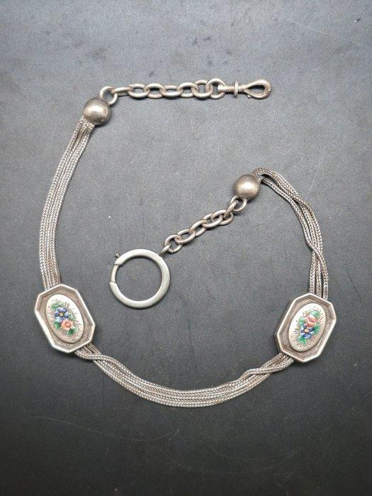 0.800 - chaîne de montre - 1850-1900, Handtassen en Accessoires, Horloges | Heren