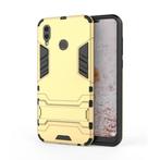 iPhone XS Max - Robotic Armor Case Cover Cas TPU Hoesje Goud, Telecommunicatie, Verzenden, Nieuw