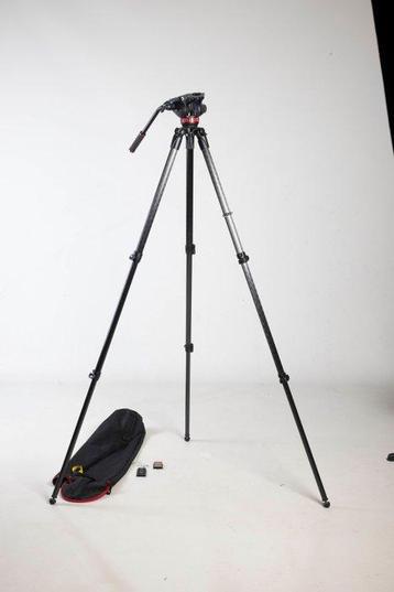 Manfrotto 535 mpro met mvh 502h Trépied